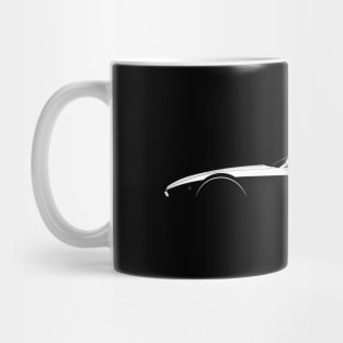 Maserati Khamsin Silhouette Mug